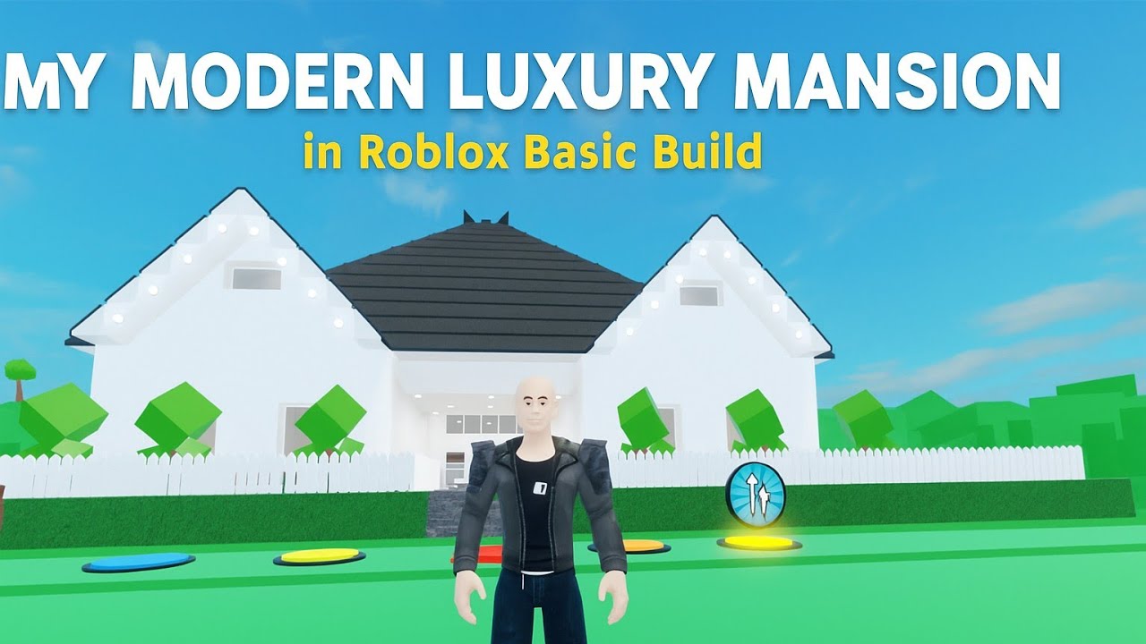 My Modern Luxury House in Roblox Basic Build