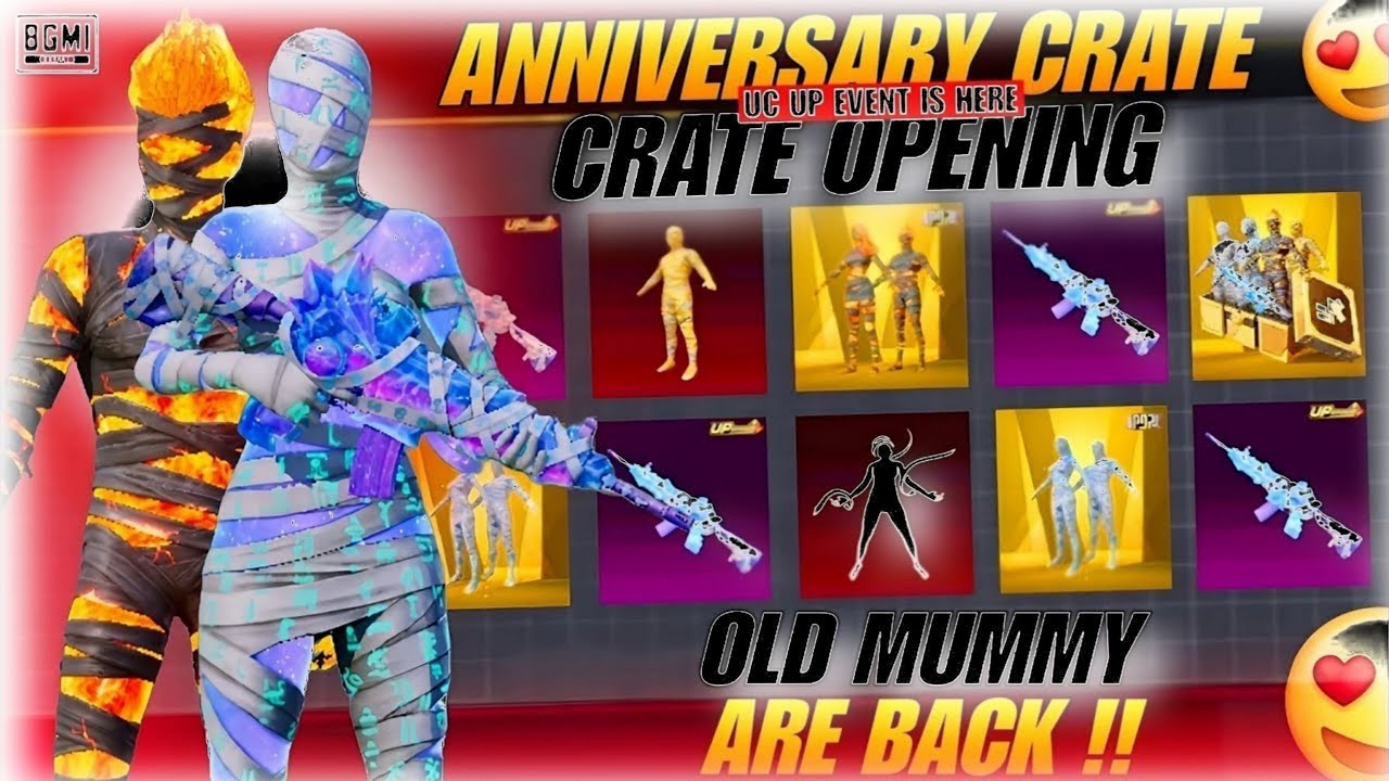 Anniversary Crate Opening | Luckiest Create Opening In Just 10K UC | Inferno Fiend Set M416 Full Max