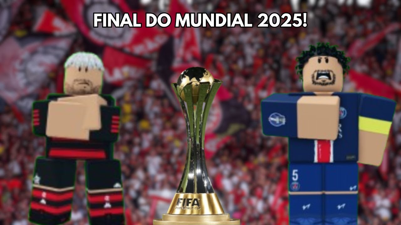 A GRANDE FINAL DO MUNDIAL 2025 SIMULADA NO ROBLOX! ⚽😱
