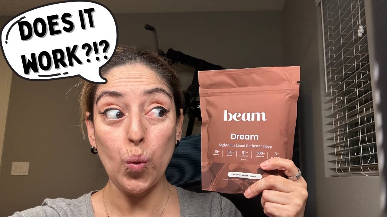 Beam Dream Sleep Powder, Sleep Supplement, Sleep Aids for Adults Review #sponsored