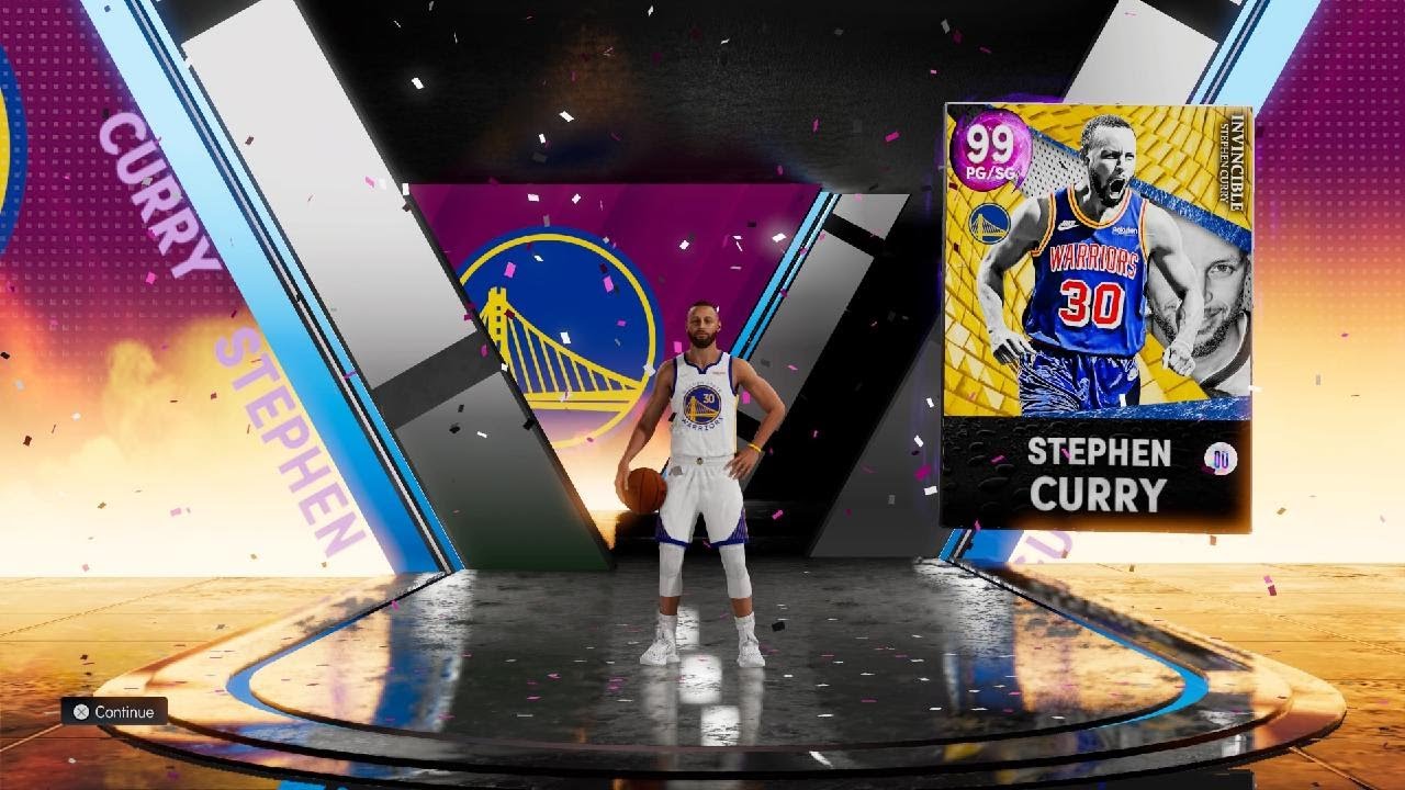 NBA 2K22 - Invincible Steph Curry