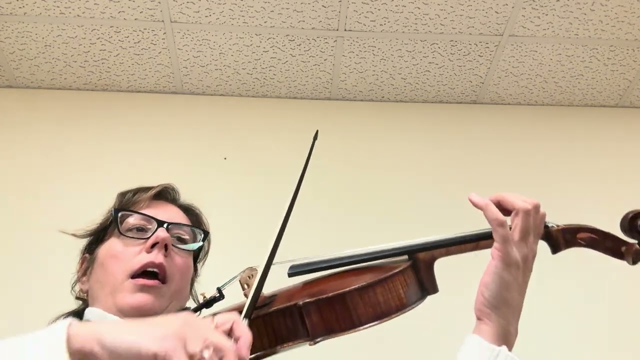 Handel Bourree crescendos for certification VIOLA