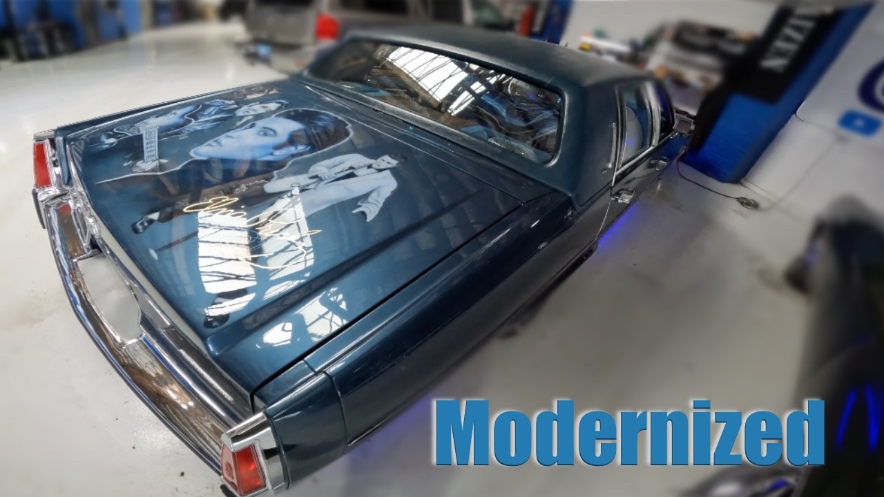 Cadillac Fleetwood Radio Rescue: Touchscreen head unit #carcustom #lowrider #cadillacfleetwood
