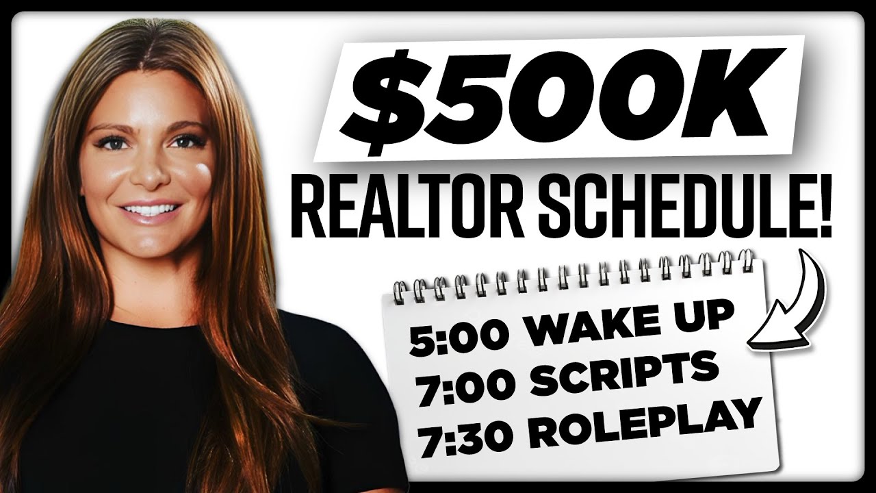 Follow This Schedule in Your FIRST Year to Succeed as a NEW Real Estate Agent!