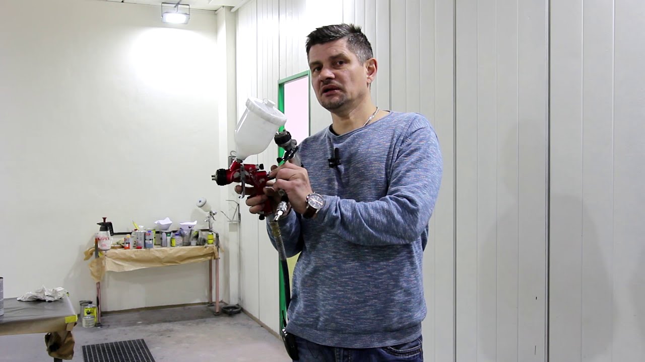 Как настроить покрасочный пистолет, для новичков