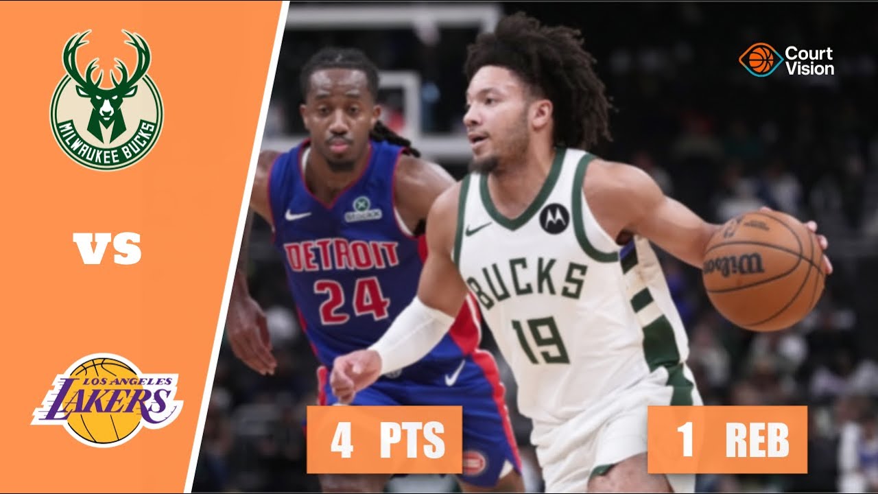Mark Sears - 4 Points, 1 Rebound vs Lakers - 2025-26 Regular Season