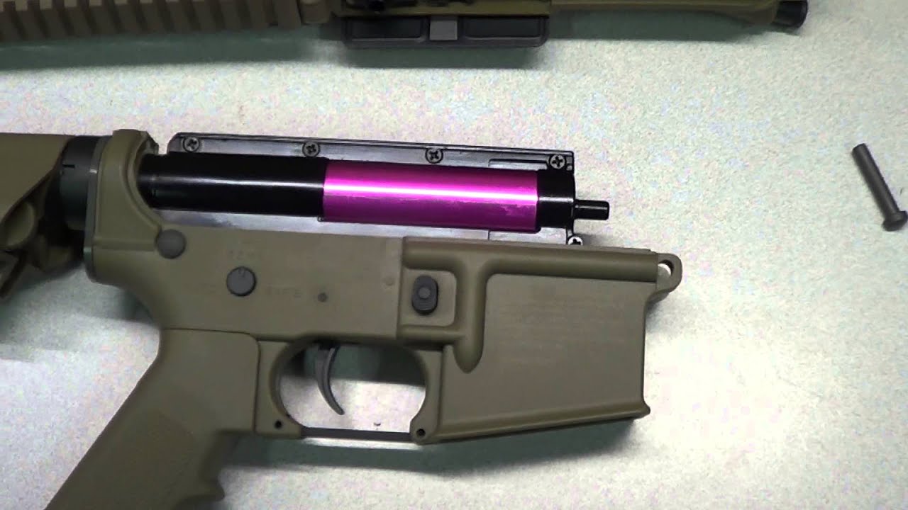 Как переделать страйкбольную винтовку M4 под патрон .22 Long Rifle — пародия.