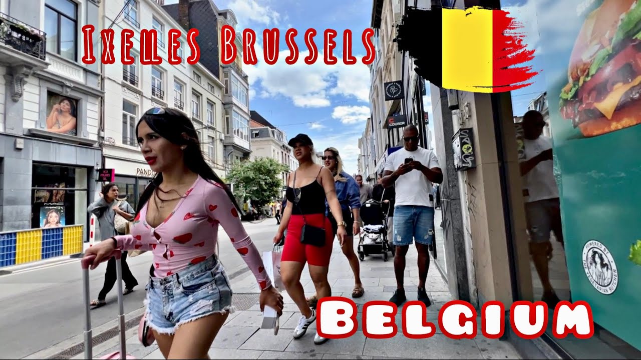 Walking Tour Of 📍Ixelles Belgium 🇧🇪