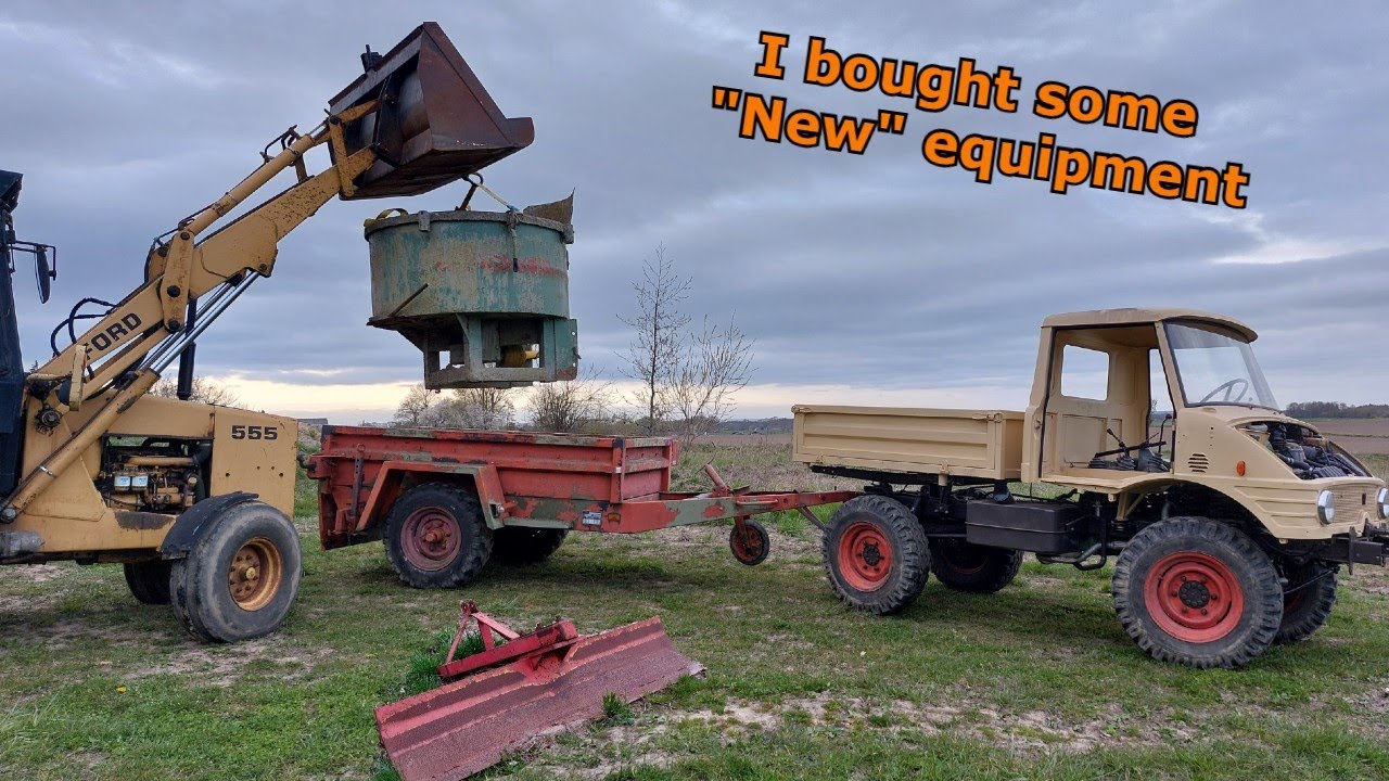Bought some New-Old steel + more Unimog testing