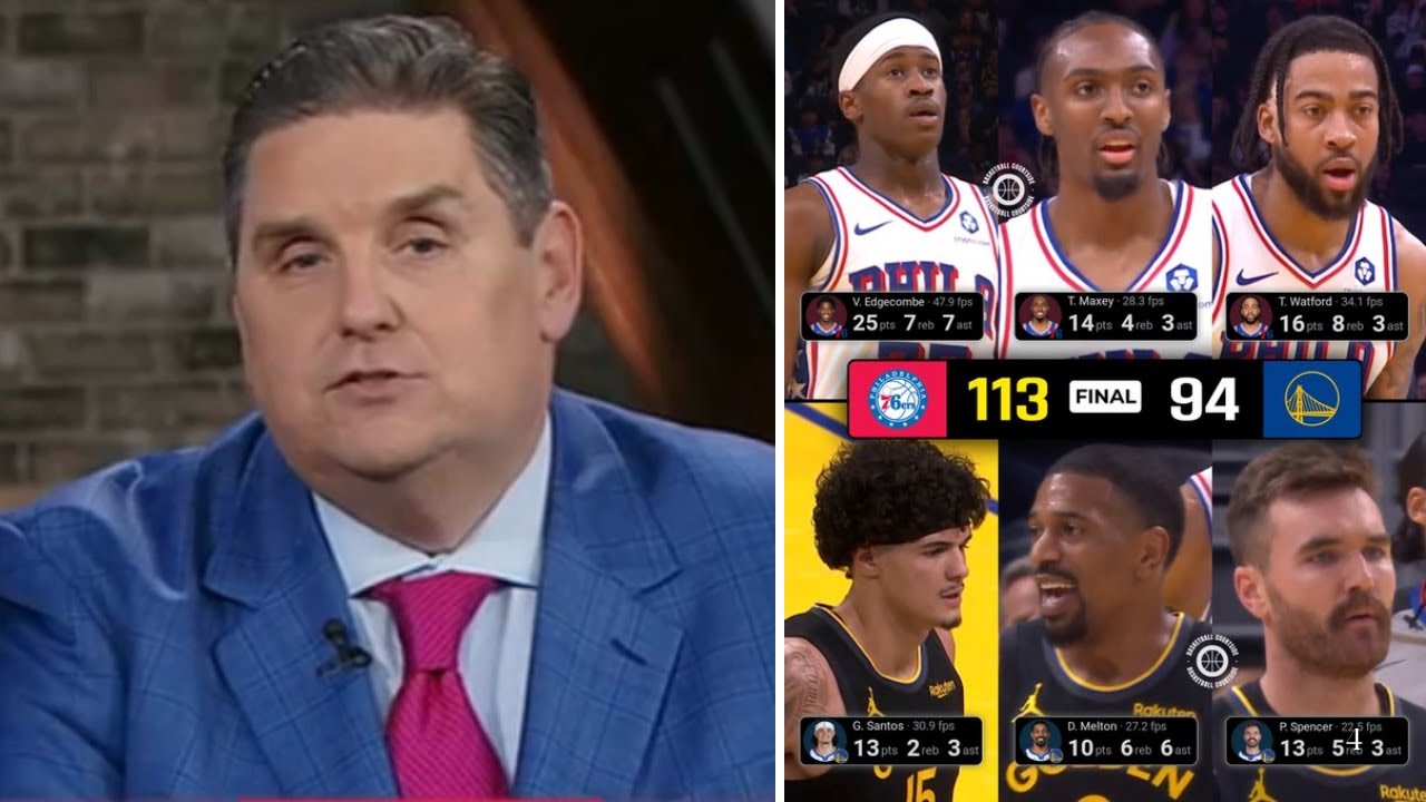ESPN reacts to VJ Edgecombe leads the way as Sixers win season-high 5th straight vs. Warriors