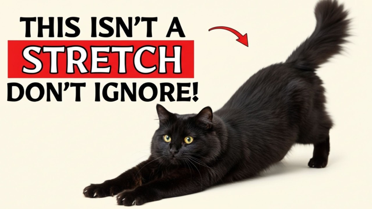 If Your Cat Stretches When They See You, Don’t Ignore This,,,