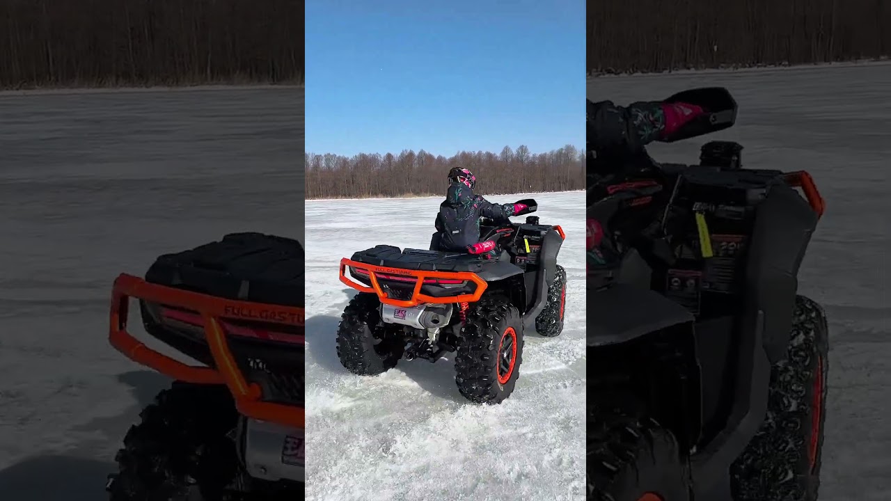 А что вы умели в 9 лет? #cfmoto #cforce1000 #дети