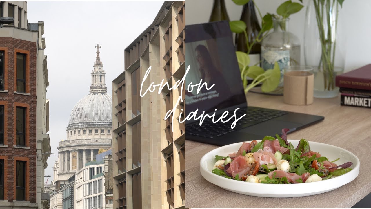Romanticising Summer in London | French toast, iced coffee, wine & sunset