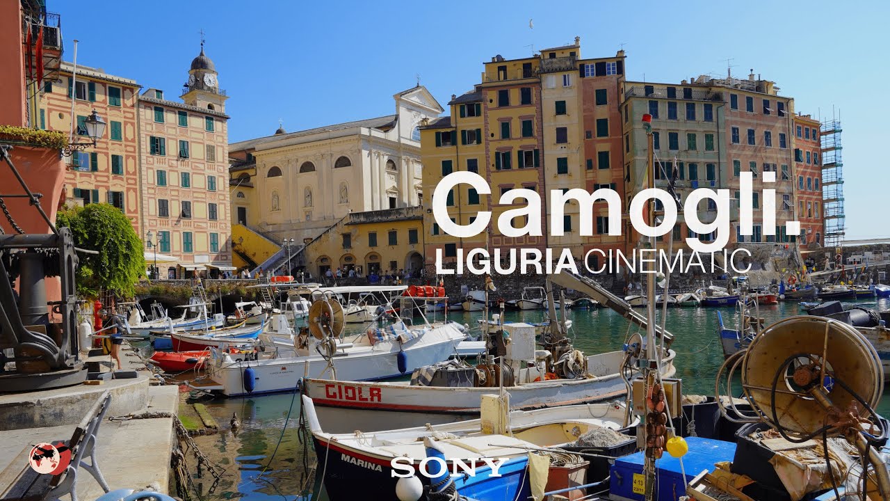Camogli, Liguria &ldquo;the italian-call to french elegance&rdquo; | Sony a6400 4K Cinematic video