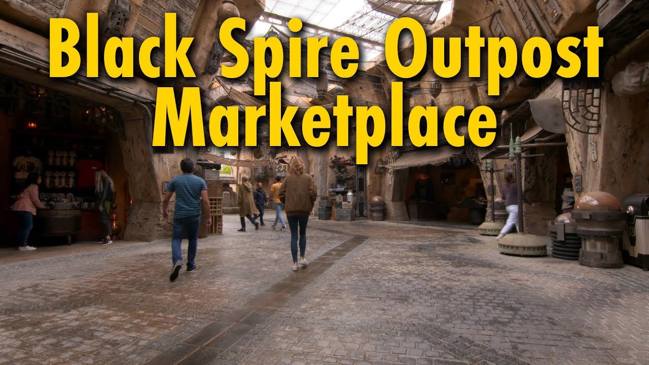 A Look at the Star Wars Galaxy's Edge Marketplace | Star Wars: Galaxy's Edge | Disneyland