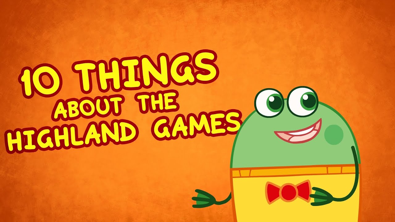 10 Things about The Highland Games | Facts for Kids🧭 Hogie the Globehopper | Cartoons for Kids