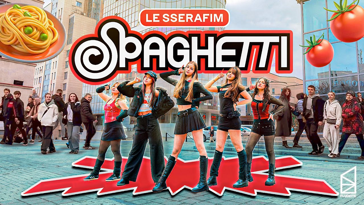 [KPOP IN PUBLIC | ONE TAKE] LE SSERAFIM (르세라핌) &lsquo;SPAGHETTI&lsquo; | Dance Cover by FLUORITE