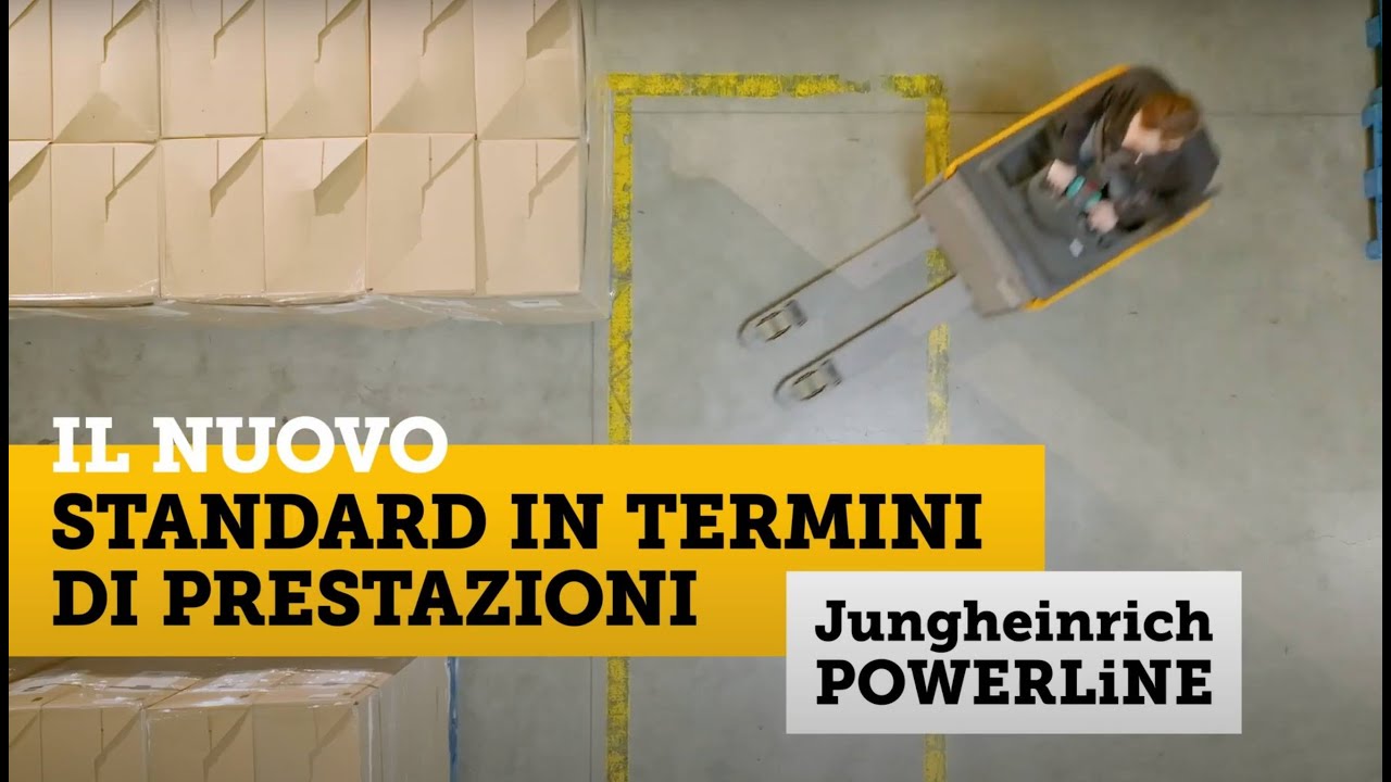 Jungheinrich POWERLiNE: carrelli con tecnologia agli ioni di litio per ridefinire gli standard.