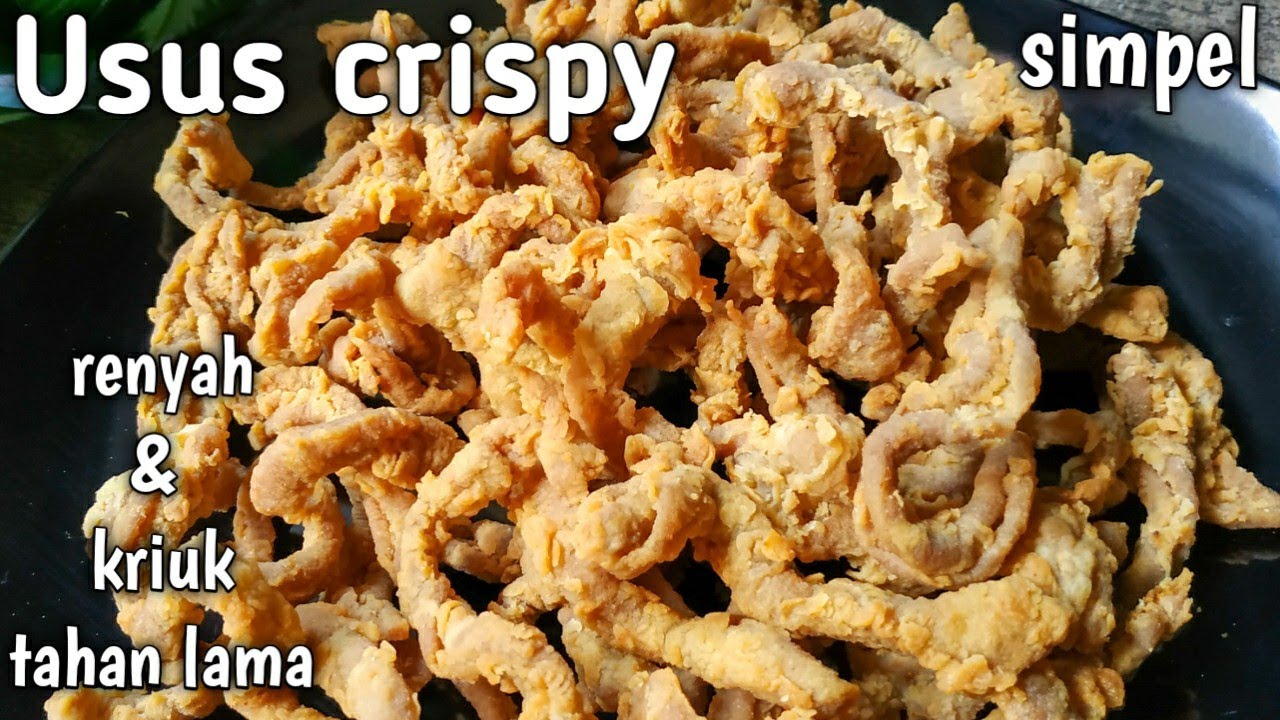 Usus crispy renyah | kriuk tahan lama