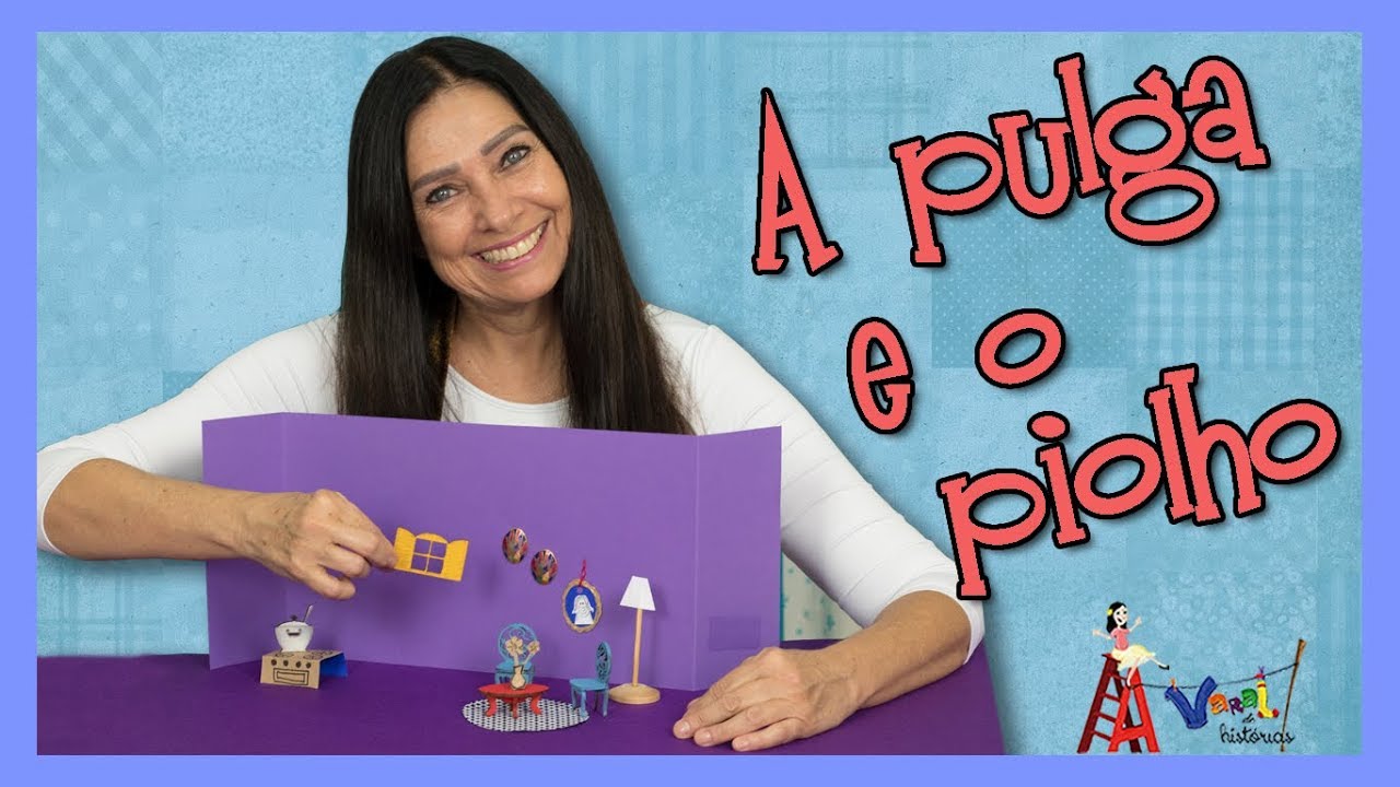 A pulga e o piolho - Varal de Histórias