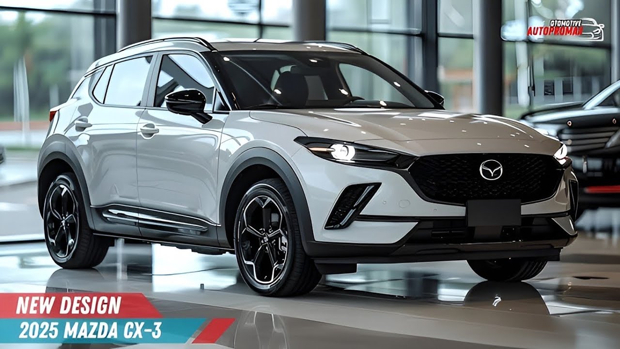 Обзор Mazda CX-3 2025: совершенно новый со всех сторон | Motorline Autogarage