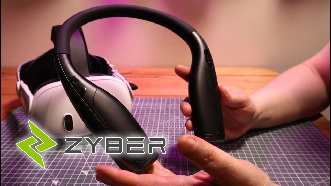 Zyber VR Neck Power Bank [REVIEW] 10,000mAh VR Battery Pack | TESTED ON QUEST 3