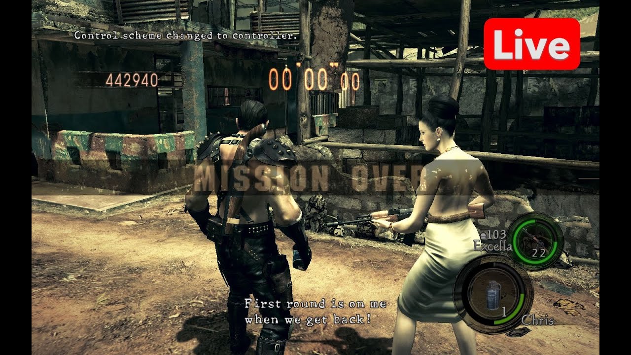 Re5 Mercenaries - Gettin' all SS ranks! #1
