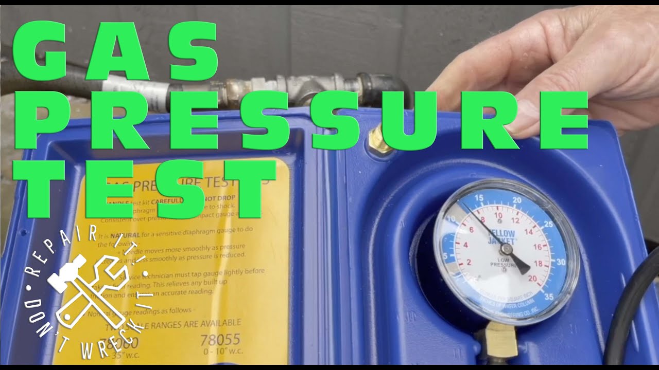 Gas Pressure Test on a GENERAC Generator