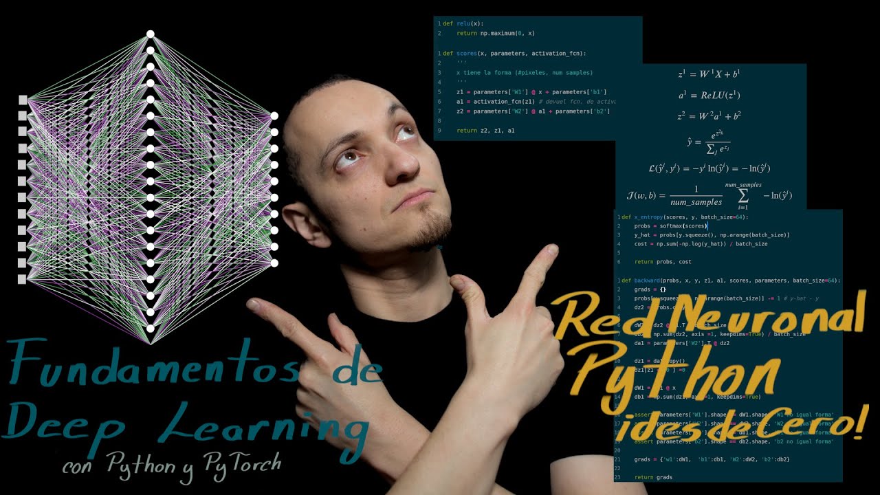 Red Neuronal Desde Cero. ¡Sólo Python!