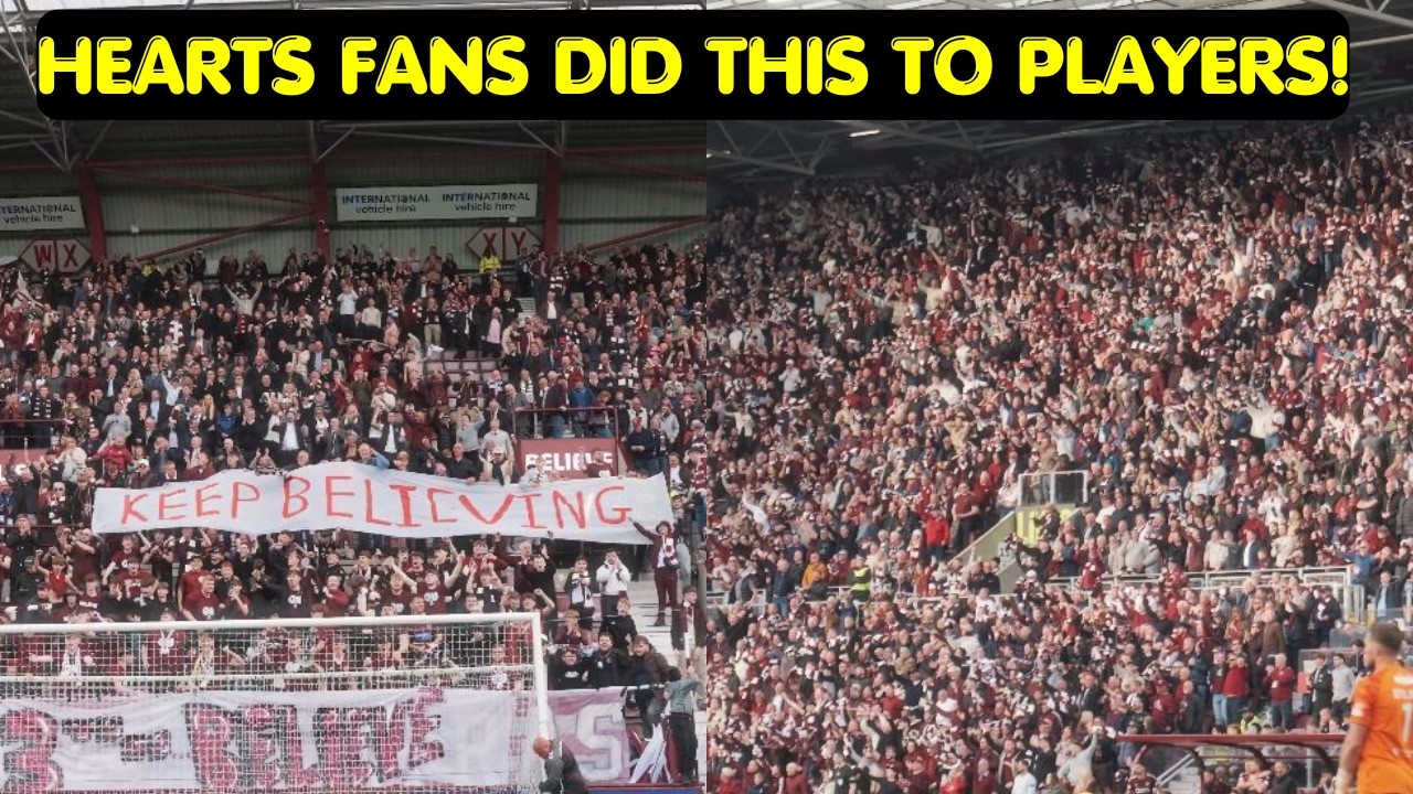 Hearts Fans DID THIS After Beating Rangers at Tynecastle ... That's CRAZY Reaction!