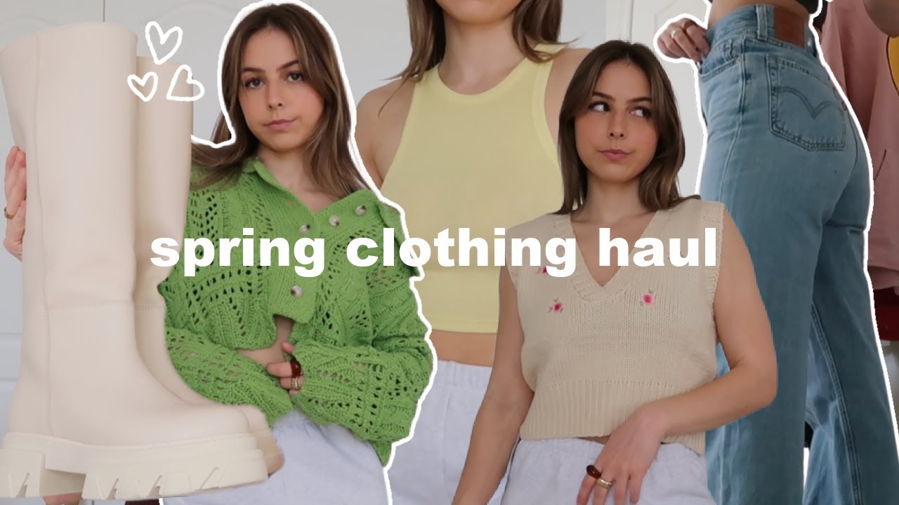 spring clothes that make me happy :) *huge collective try-on haul*