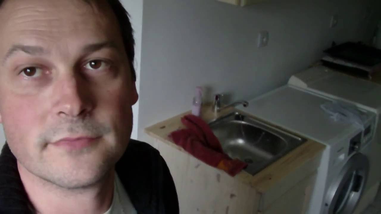 Montage du bac inox pour mon meuble d'au