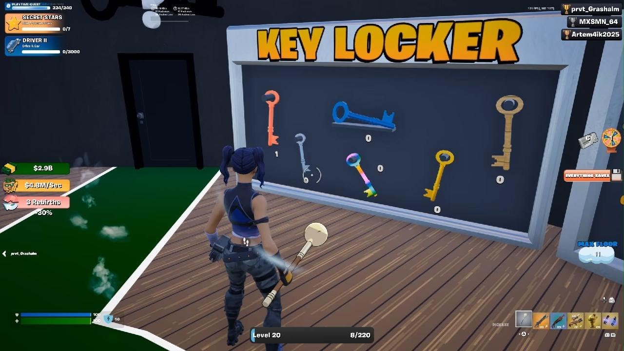 Fortnite Tower Tycoon ep 3 Moneyyyyyyy no Rebirth