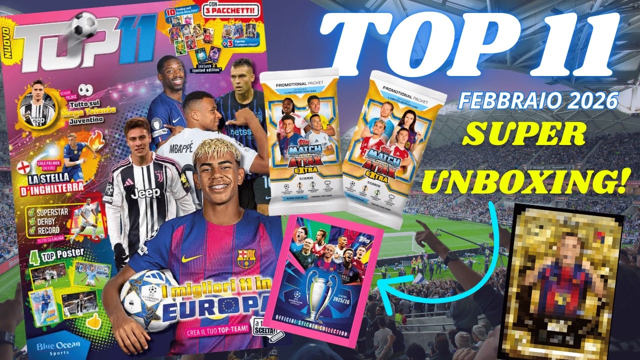 TOP11 N.3 - MATCH ATTAX EXTRA in Anteprima e CHAMPIONS LEAGUE! ⚽