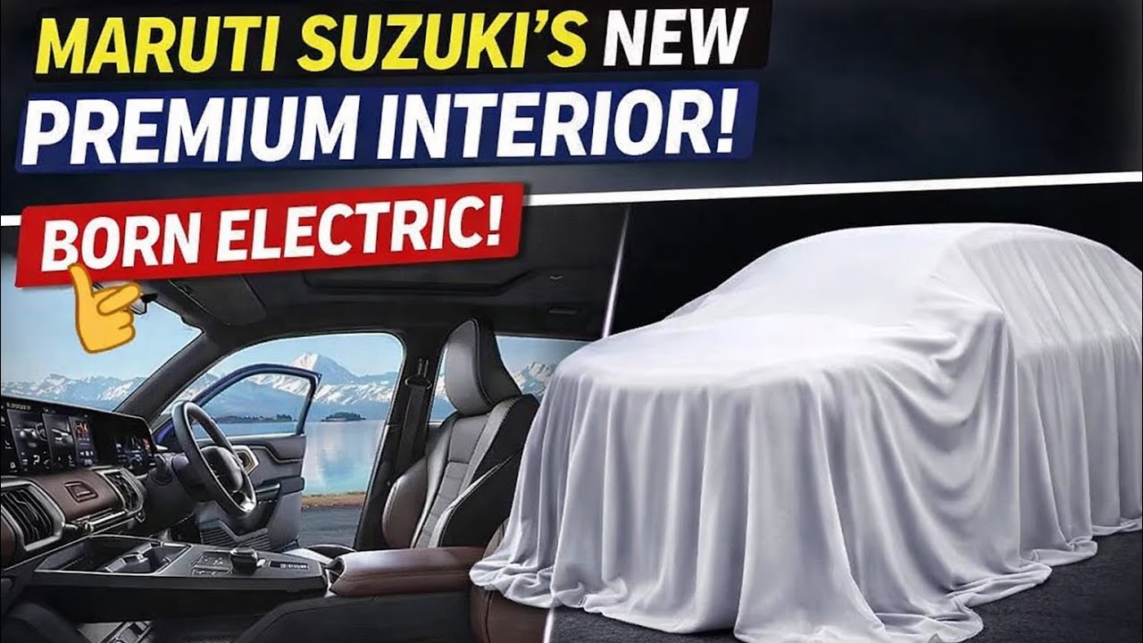 Maruti Suzuki Goes PREMIUM! Born Electric Platform & Stunning Interior Revealed ⚡@Niishitsingh 