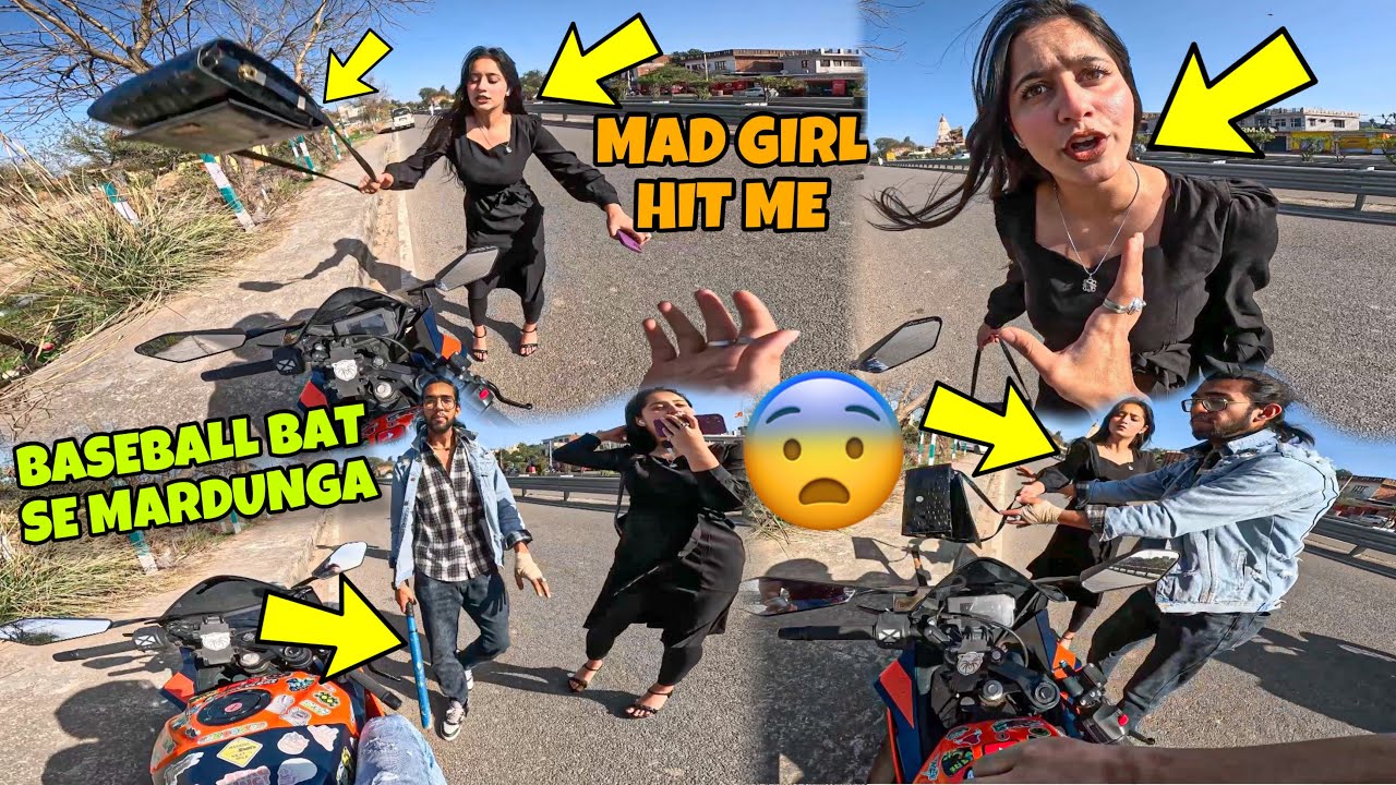 Mad Girl Broke my New Ktm😡  Zeenat BOYFRIEND Wants to Fight   Preparation for Ladakh Ride