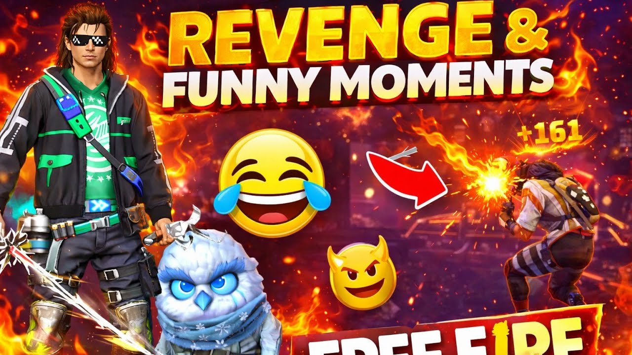 Free Fire Revenge 💪 and Funny Moment 🤣