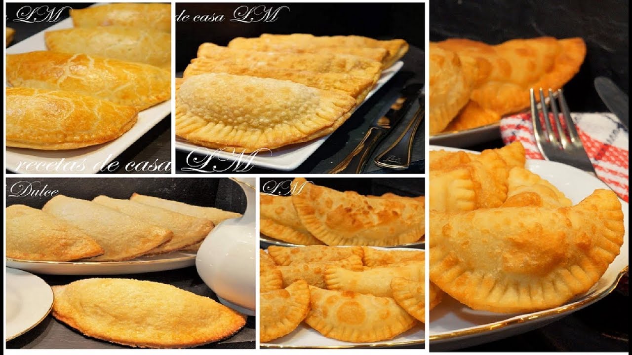 MASA DE EMPANADA O EMPANADILLA CON HORNO O SIN HORNO