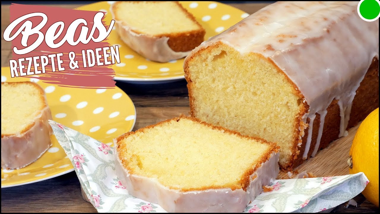 Saftiger Zitronenkuchen Rezept für die Kastenform