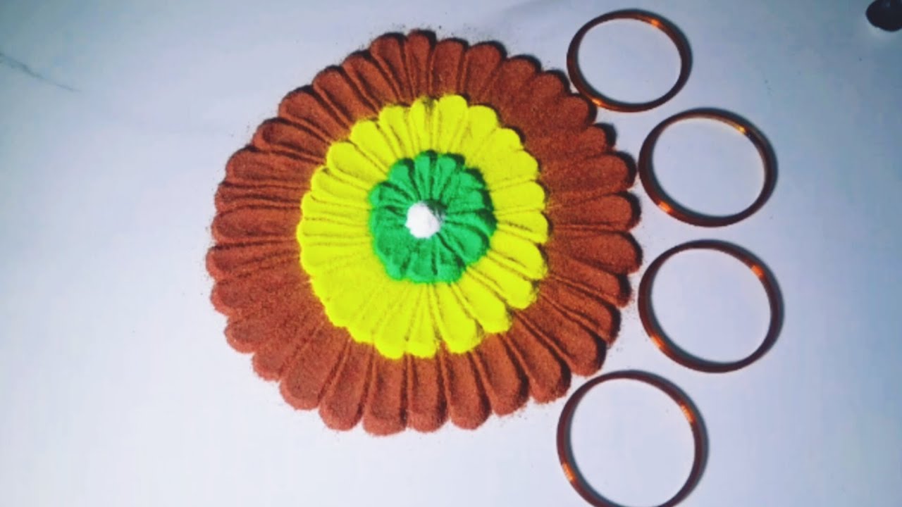 Simple rangoli designs #kolam #mugullu #festivalmuggulu #diy #art #rangoli #Sankrantimugullu #shorts