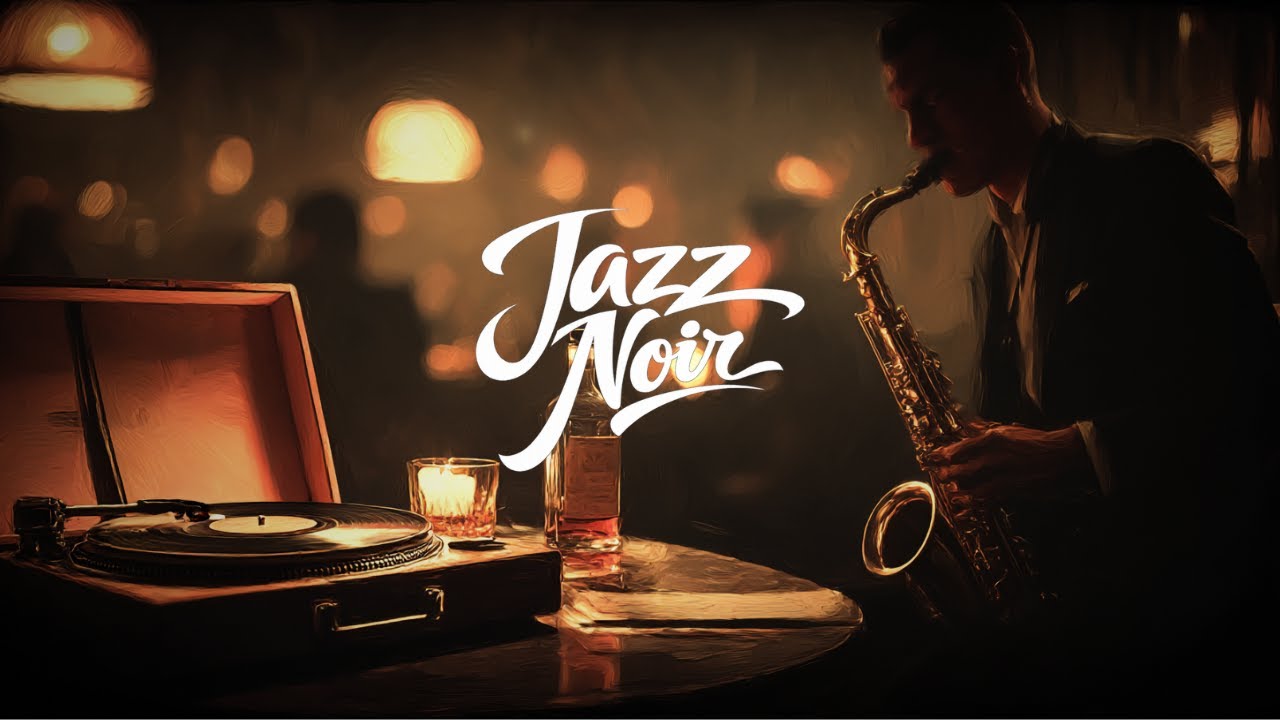 Last Call Lounge — 2 Hours of 1950s Jazz Noir for Unwind, Work & Night Reflection