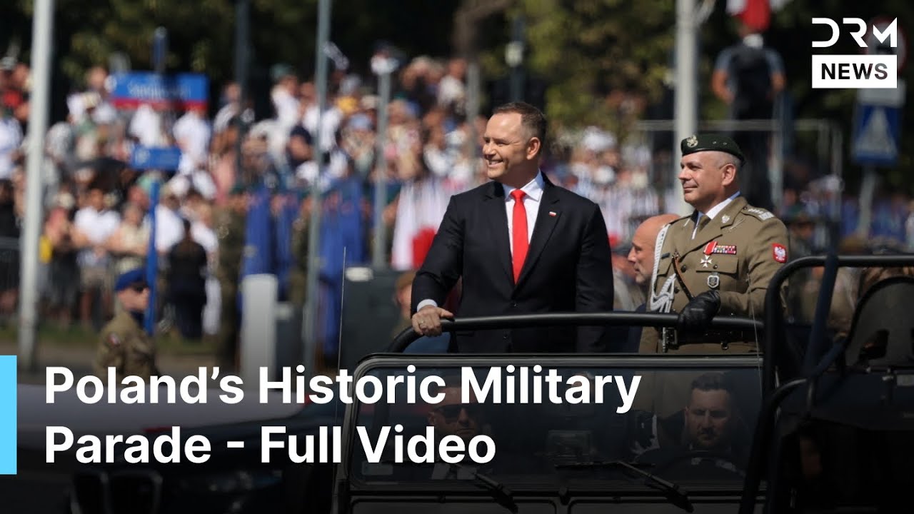 FULL CEREMONY: Poland Marks Armed Forces Day With a Major Military Parade in Warsaw | AQ1G