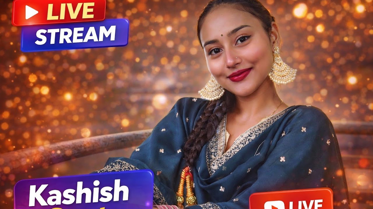 💥→⁠_⁠→Kashish Gupta ←⁠_⁠←💥 ke live mein sabhi YouTube family ka bahut bahut swagat hai 🙏🙏