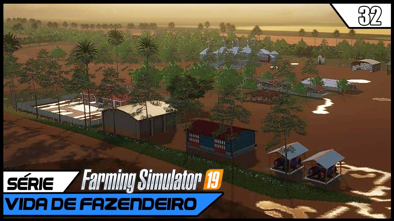FAZENDA BOA ESPERANÇA! MAPA COM ATOLEIROS! | FARMING SIMULATOR 19 #32