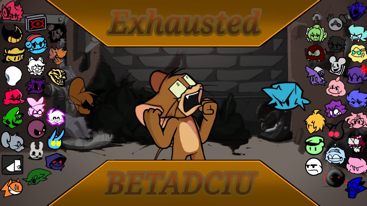 Exhausted V2 but every turn a different character sings it (BETADCIU)