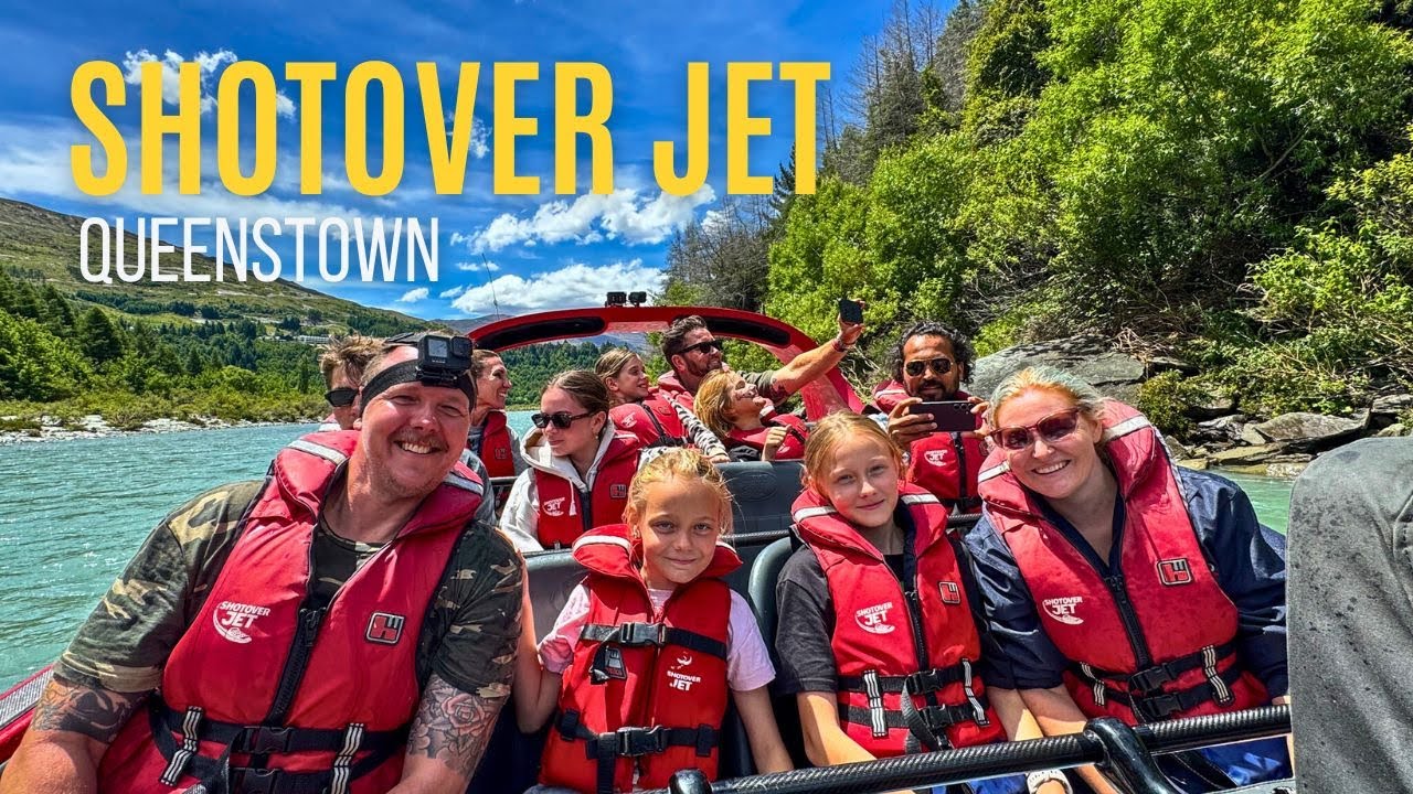 Shotover Jet Boat GoPro POV Queenstown Jetboating NZ
