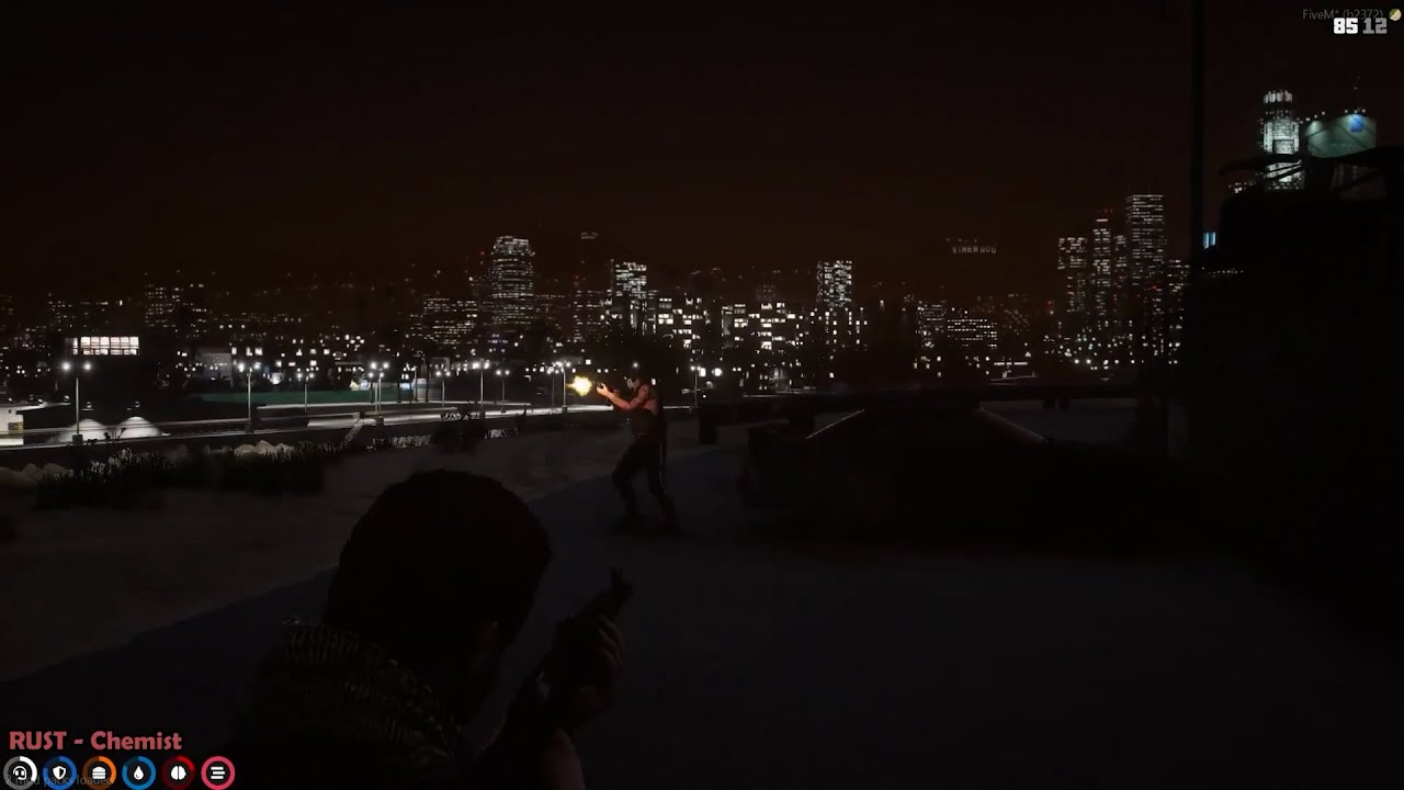 HYDRA Wipe RUST and a Spray at LSIA (multiple pov) | Nopixel GTA RP