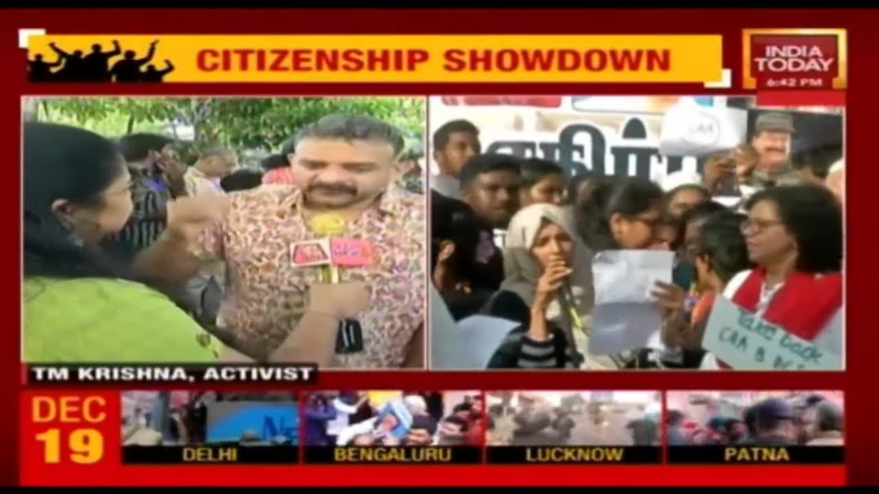 CAA & NRC Done To Create A Divided Country: TM Krishna Hits Out At Modi-Shah