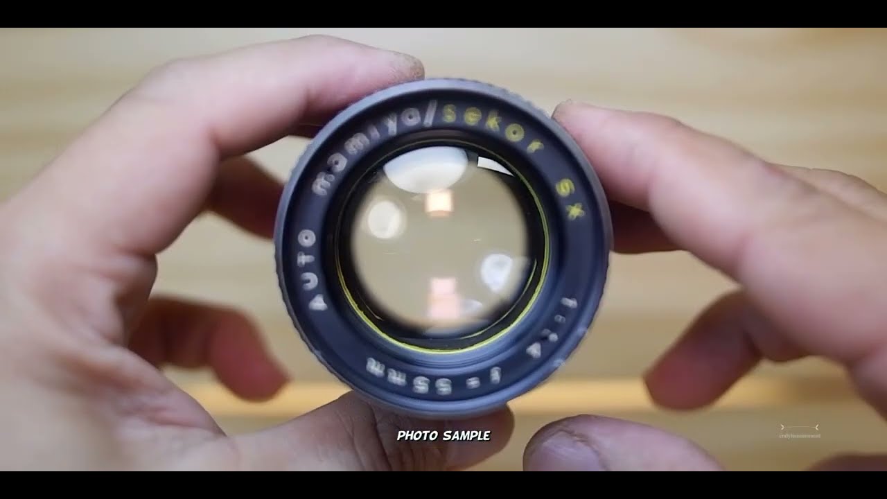 Langka lensa manual fix bokeh flare Mamiya Sekor SX 55mm f1.4 mount m42