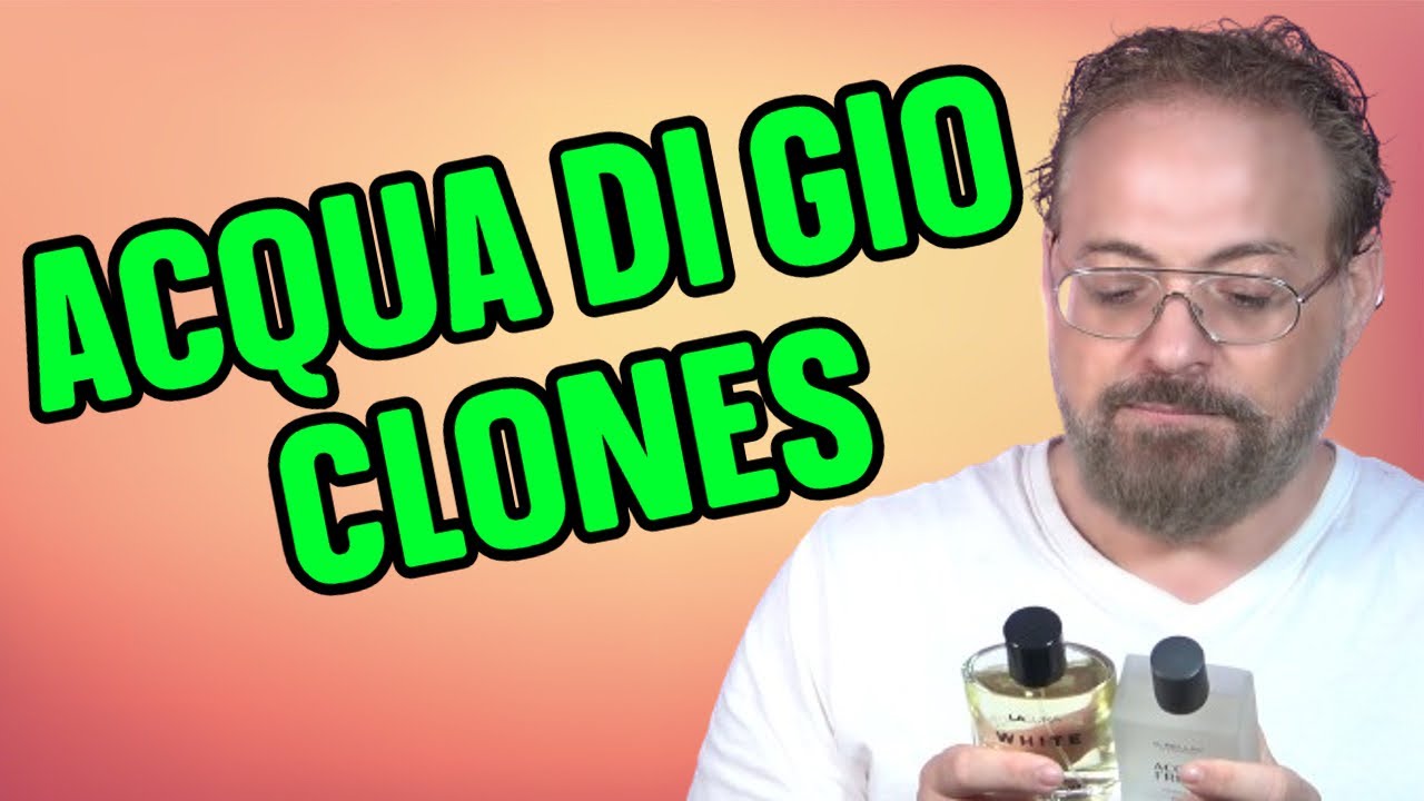 Tengo 2 CLONES de Acqua di Gio de Armani son de Supermercados LIDL y ALDI os CUENTO Cual es el MEJOR